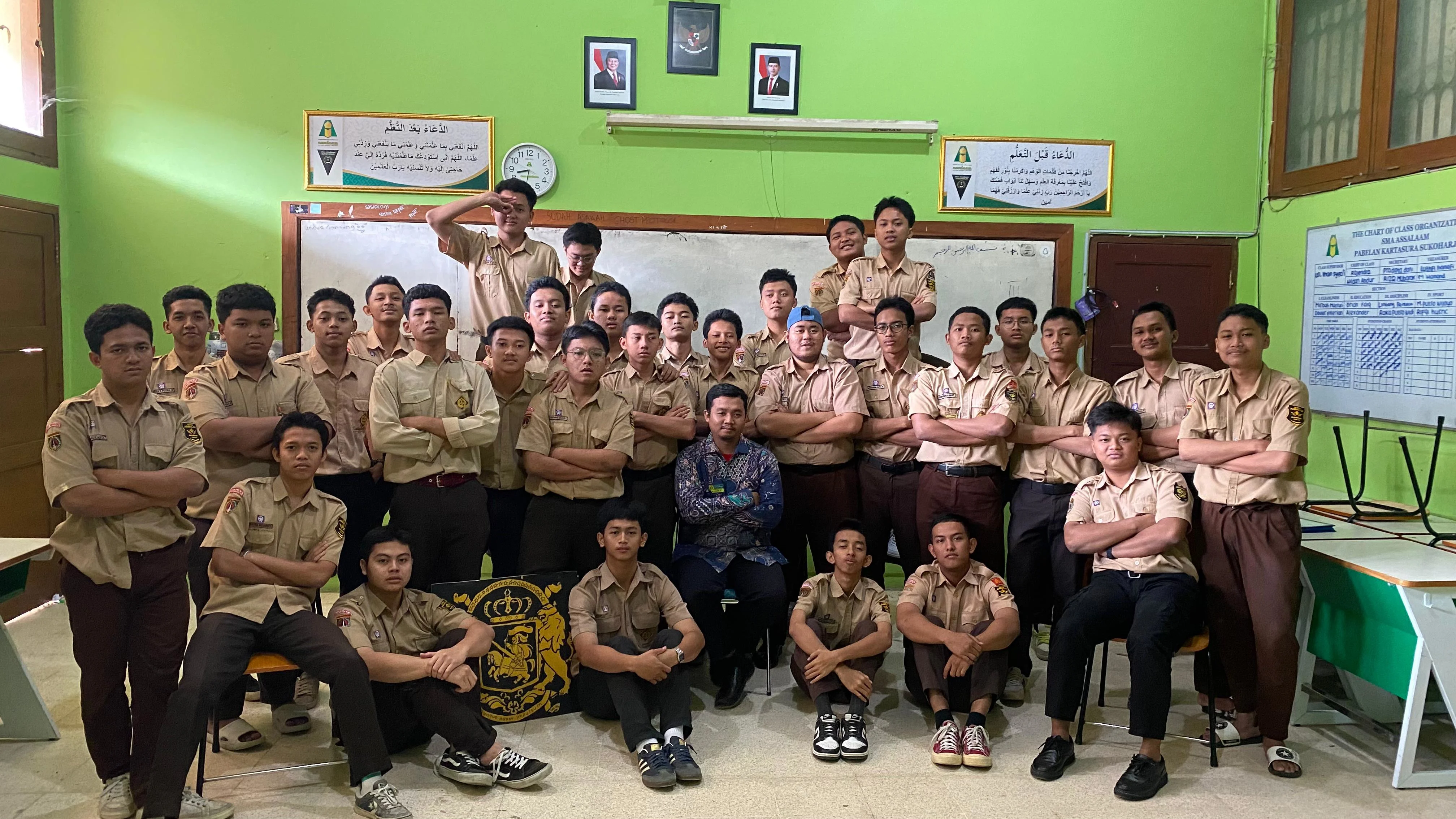 Foto kelas XII 5 SMA (SOCIALE' ALLSTAR) ke-1