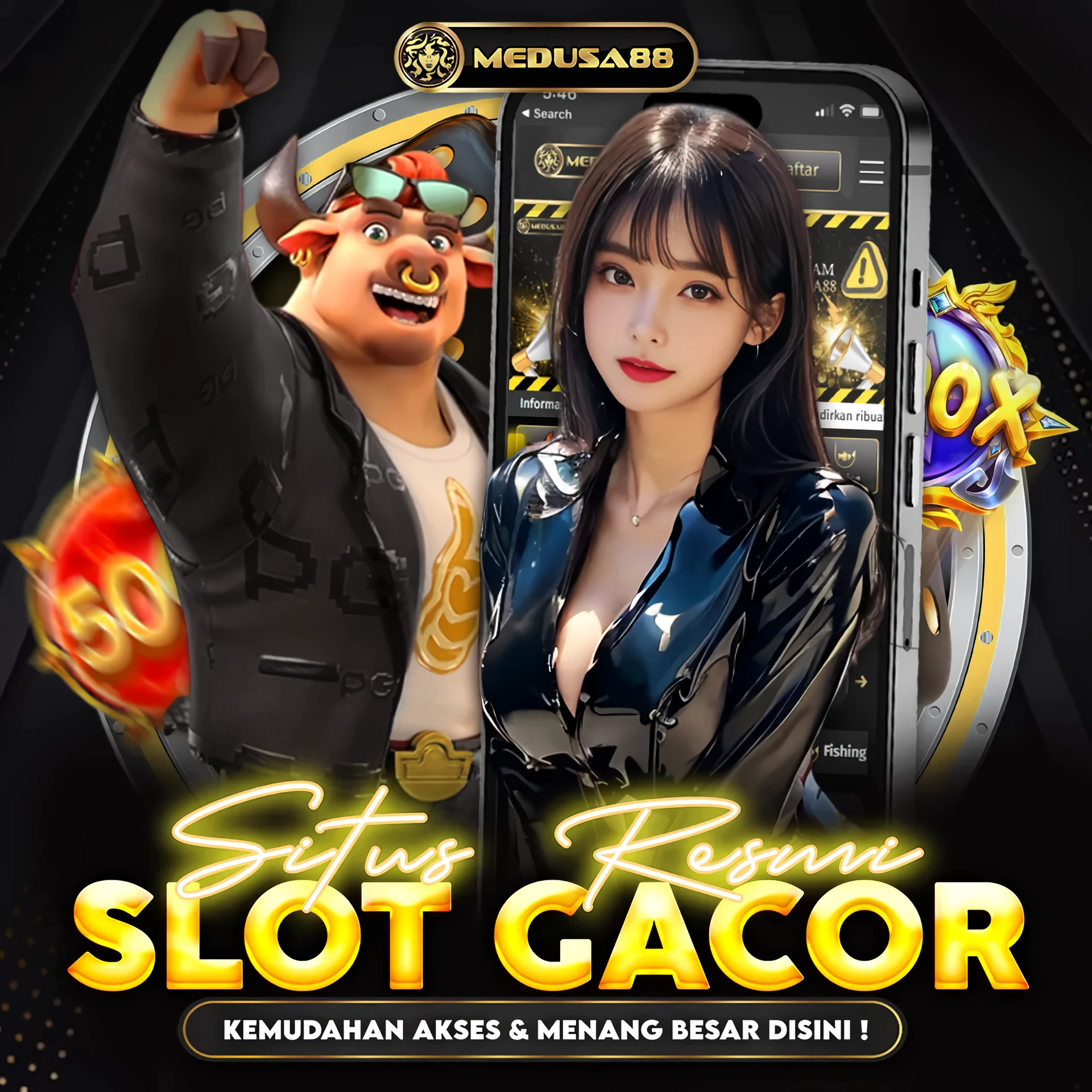 MEDUSA88 : Link Situs Slot Gacor Online Terbaru Hari Ini Pasti JP Maxwin image 1