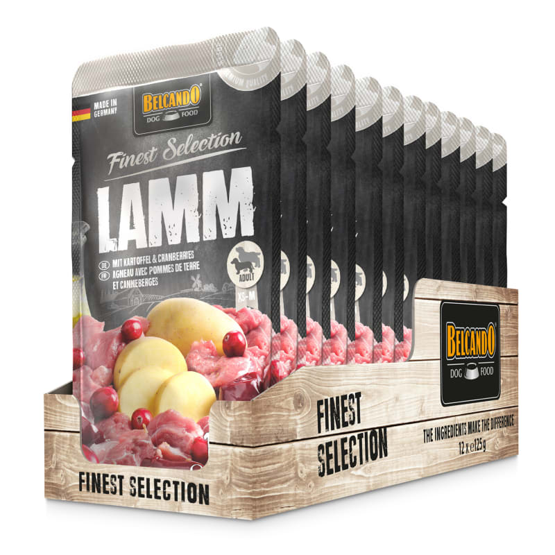 BELCANDO SACHET CORDERO PATATA ARAND 125GRX 12