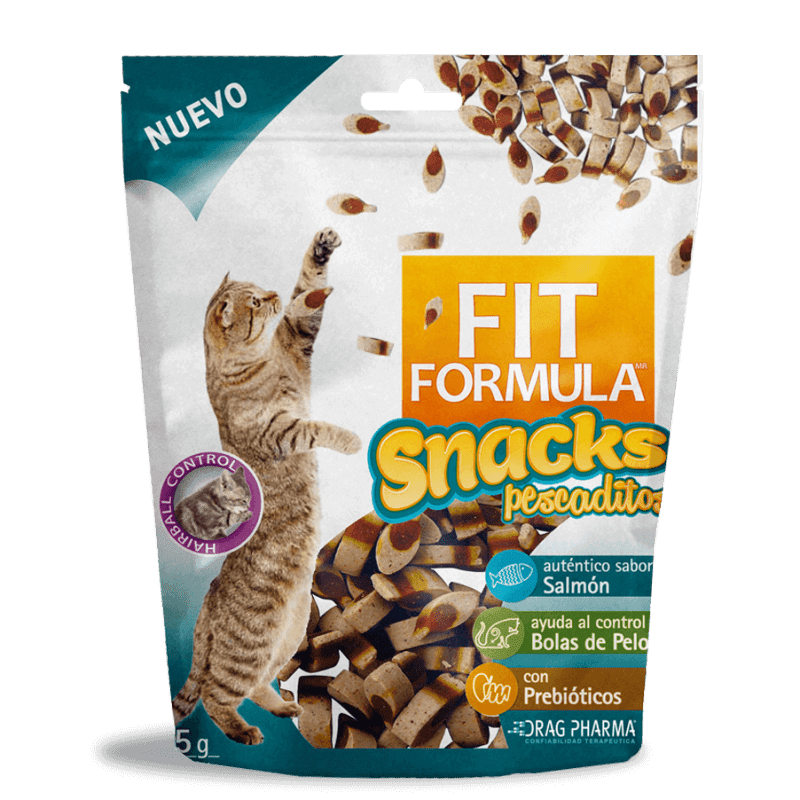 CAJA SNACK FIT GATO PESCADITOS 65G (8UNI)