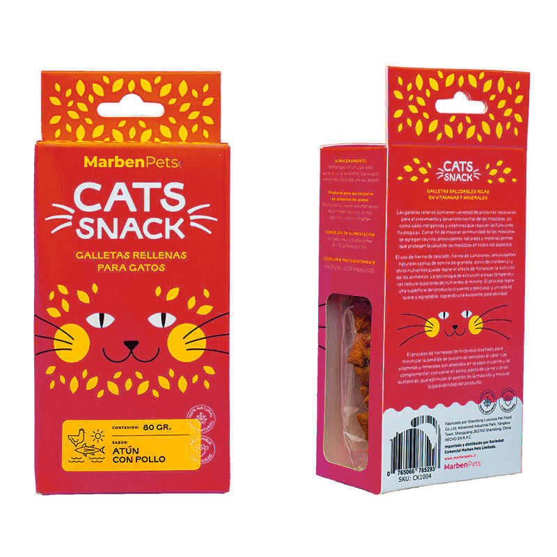 CATS SNACK GALLETAS ATUN/POLLO (CK1004)