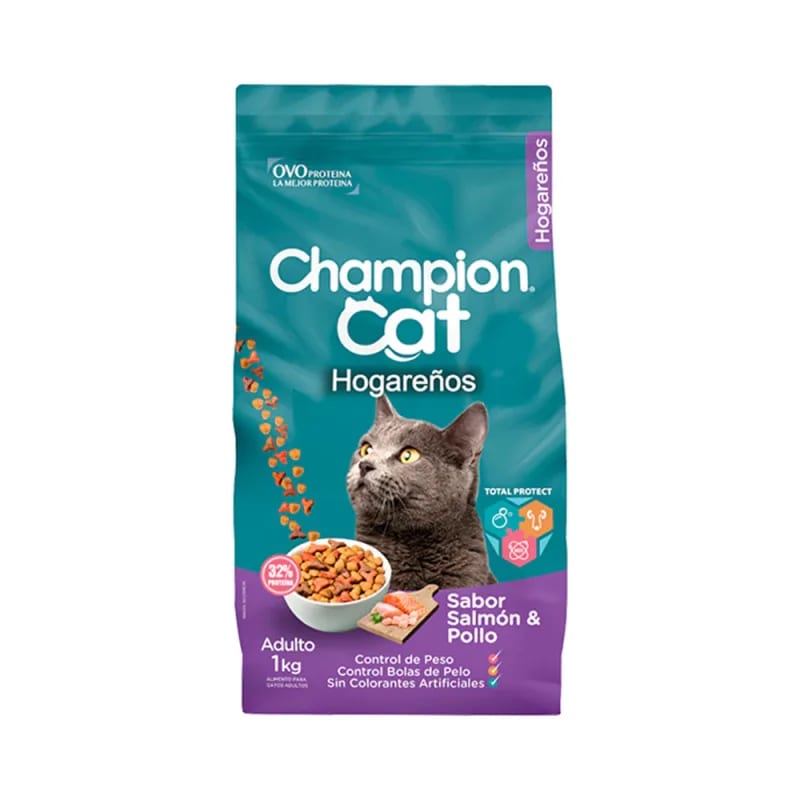 CHAMPION CAT HOGAREÑOS 20 KG