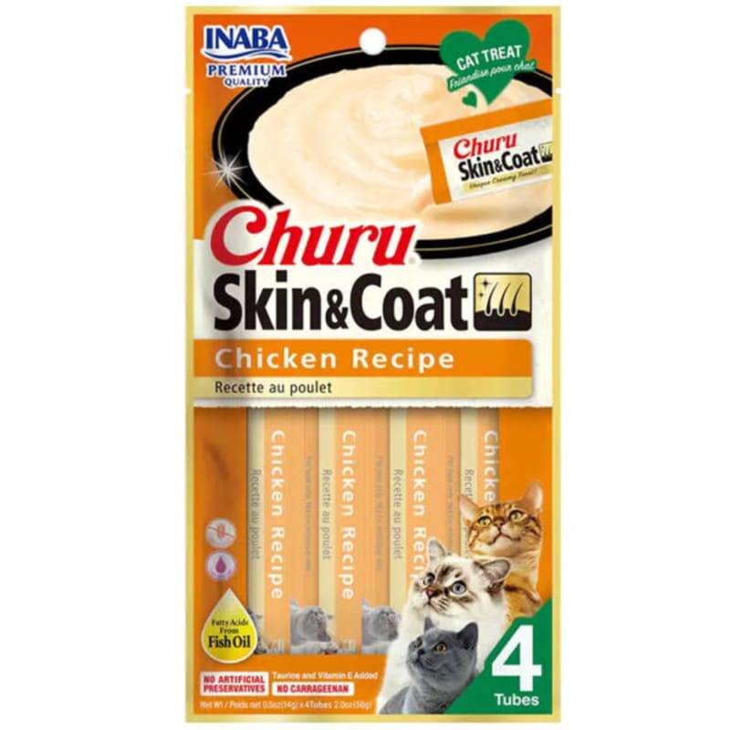 CHURU SKIN&COAT CAT CHICKEN RECIPE 56GR (USA672)