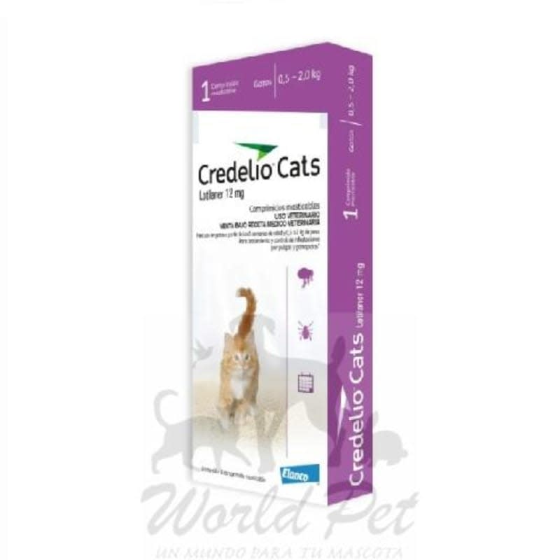 CREDELIO CATS 0.5 A 2 KG 12MG