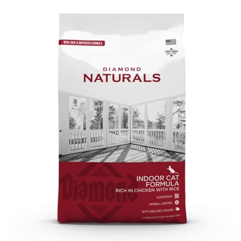 DIAMOND NATURALS INDOOR CAT ADULTO 7.5KG