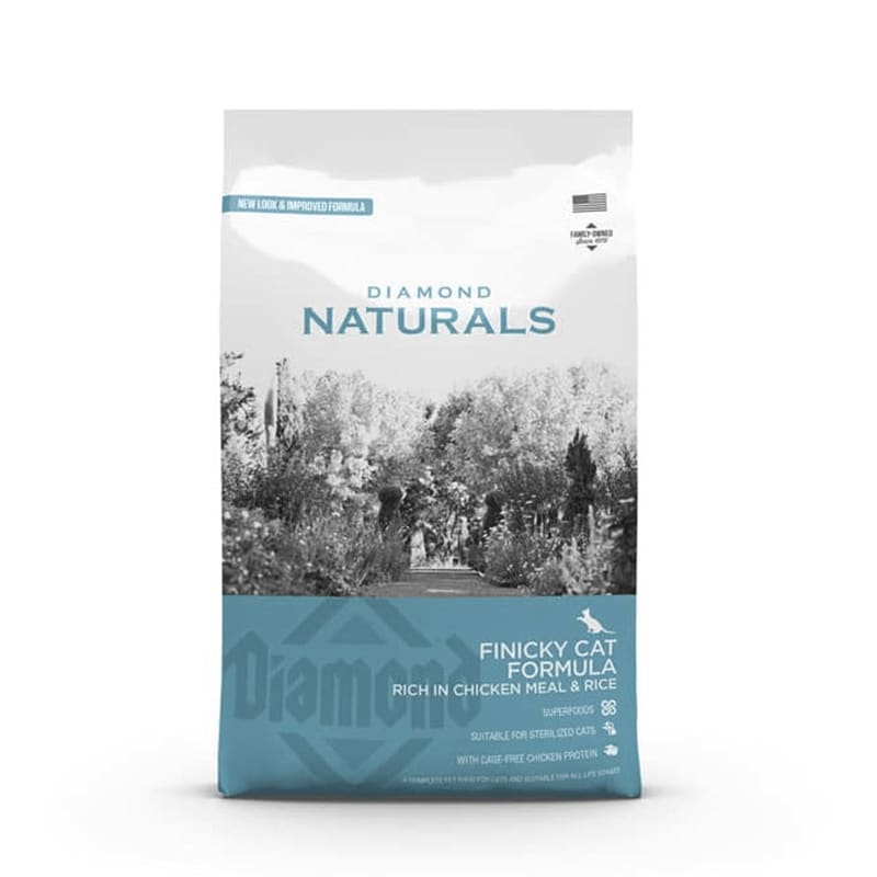 DIAMONDS NATURALS FINICKY CAT 1KG