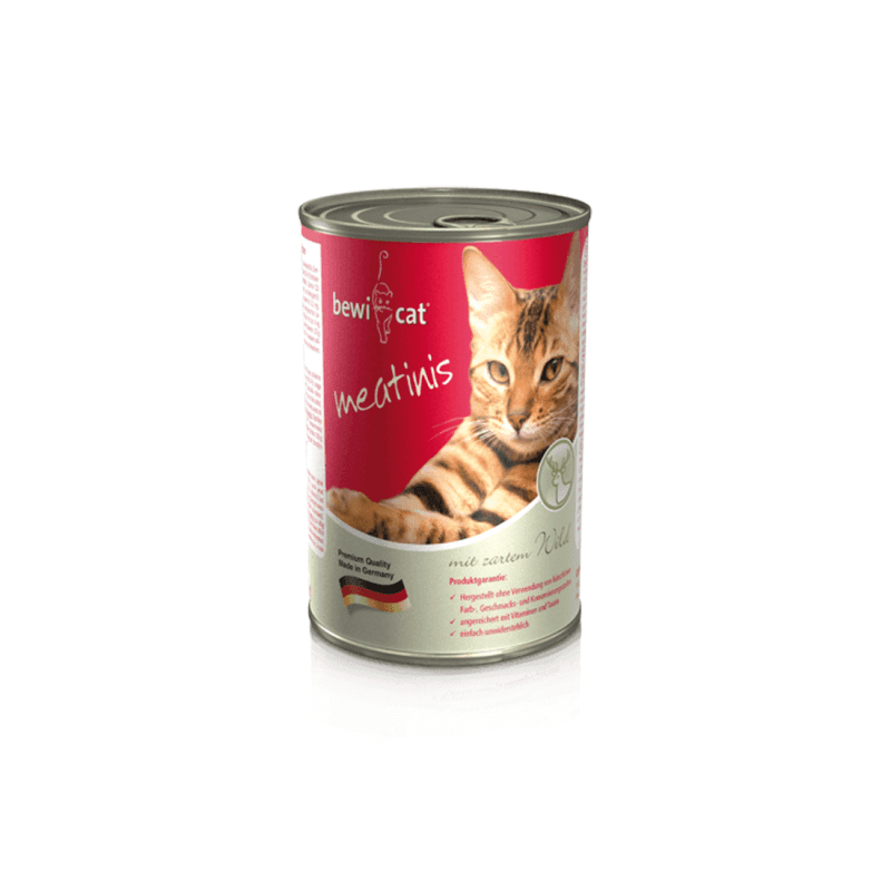 DISPLAY LATA BEWI CAT RICO EN VENADO 6X400GR