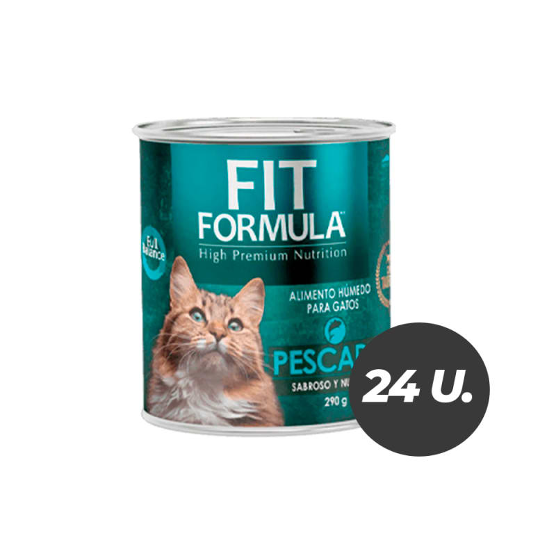 DISPLAY LATA FIT GATO PESCADO X 24