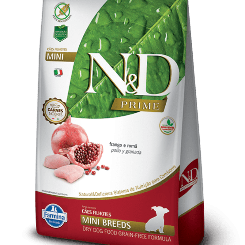 N&D PRIME CANINO FRANGO PUPPY MINI 10KG :