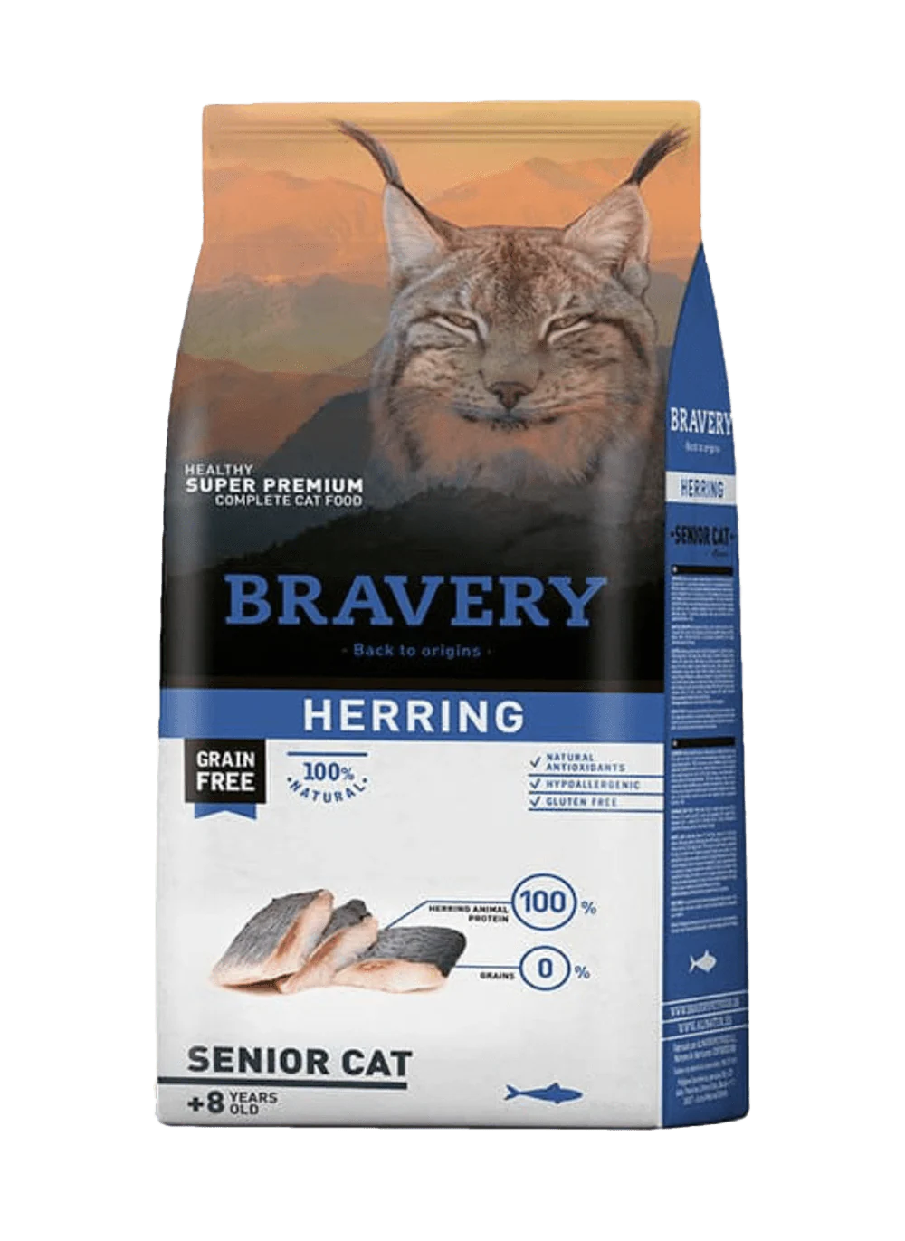 BRAVERY GATO HERRING SENIOR 7KG
