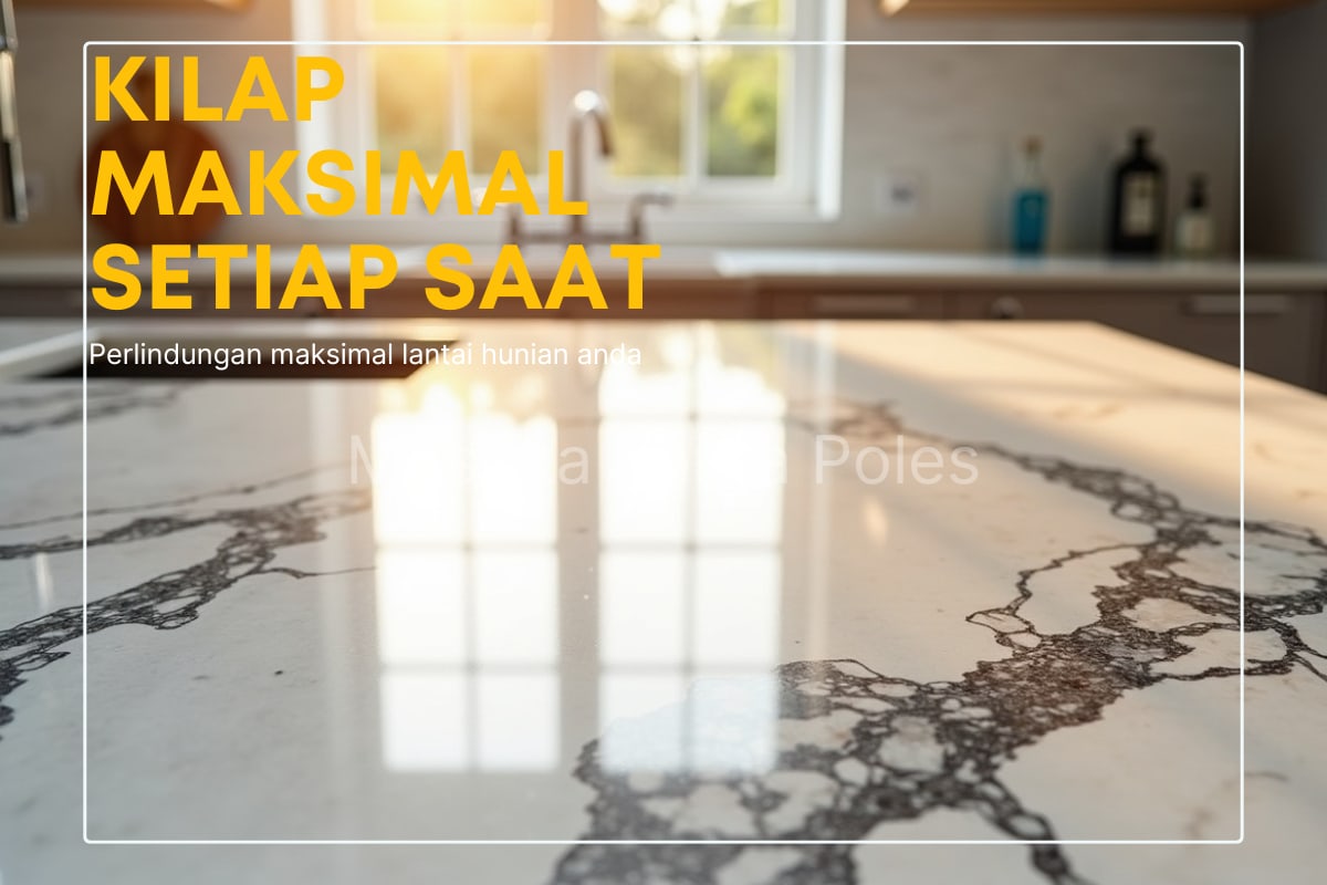 Proses Poles Lantai 1