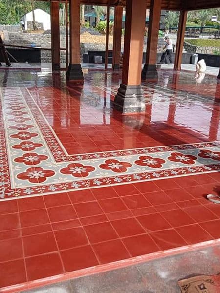 Hasil Poles Tegel Kusam di Bandung