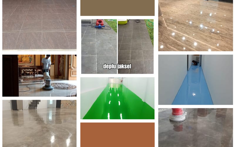 Hasil Poles Marmer Kinclong