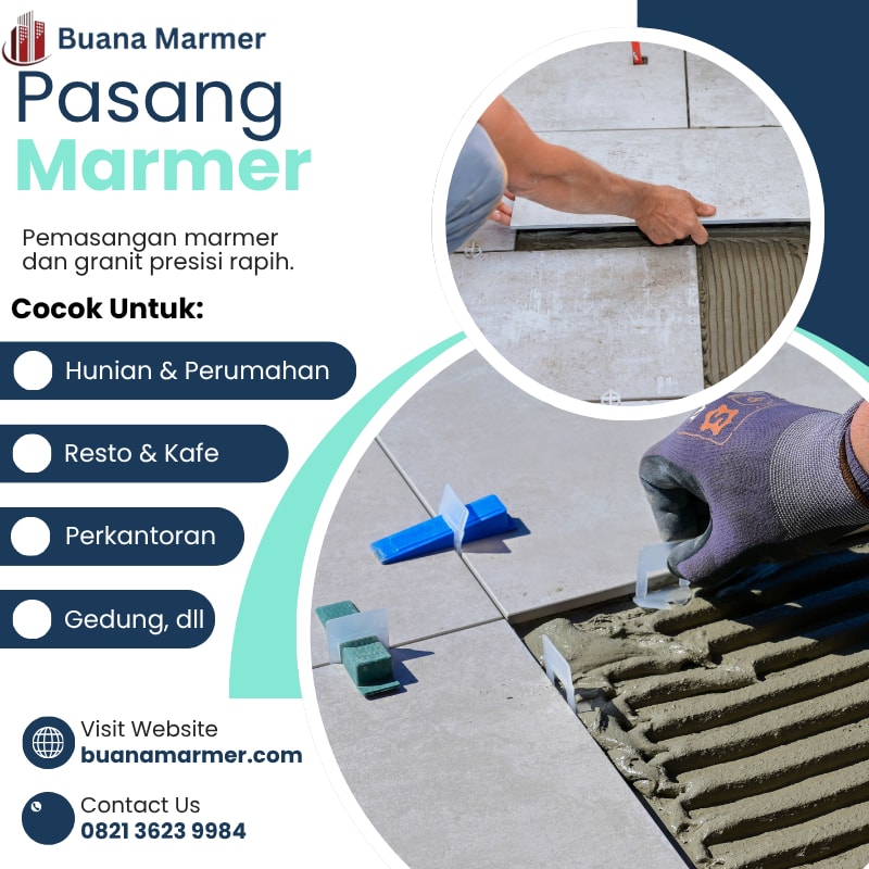 Pemasangan Marmer