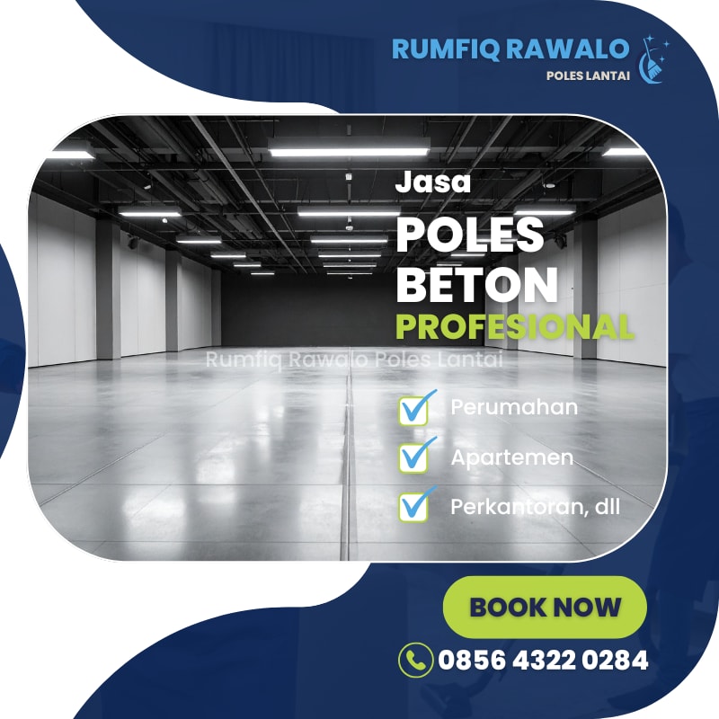 Jasa Poles Beton untuk Gudang dan Komersial