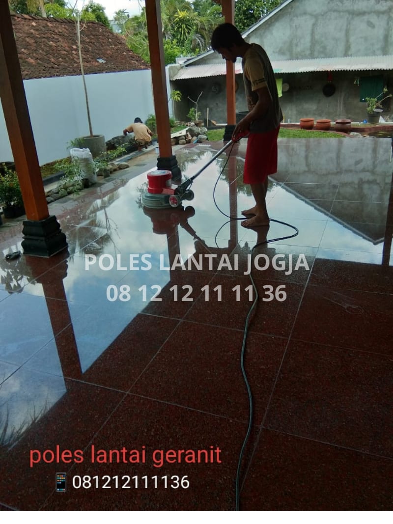 Hasil Poles Lantai Granit Jogja 2