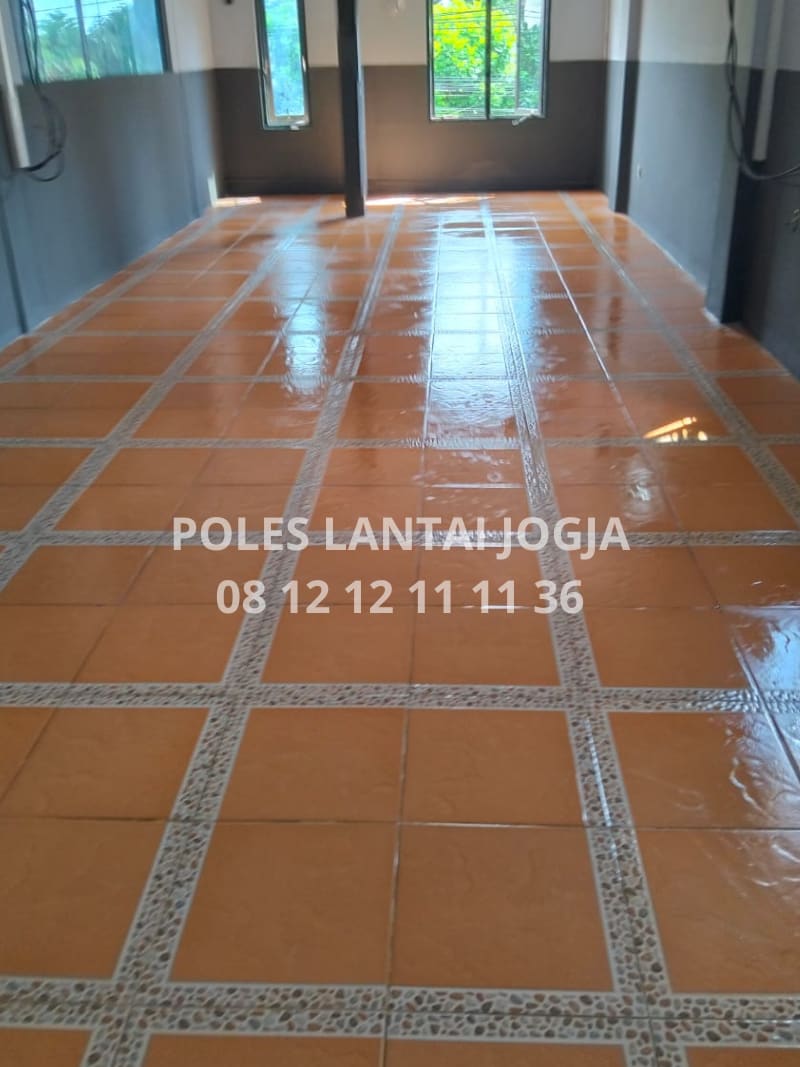 Hasil Poles Lantai Keramik Jogja