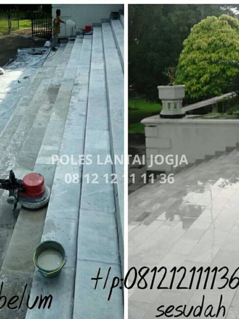 Hasil Poles Lantai Marmer Jogja 3