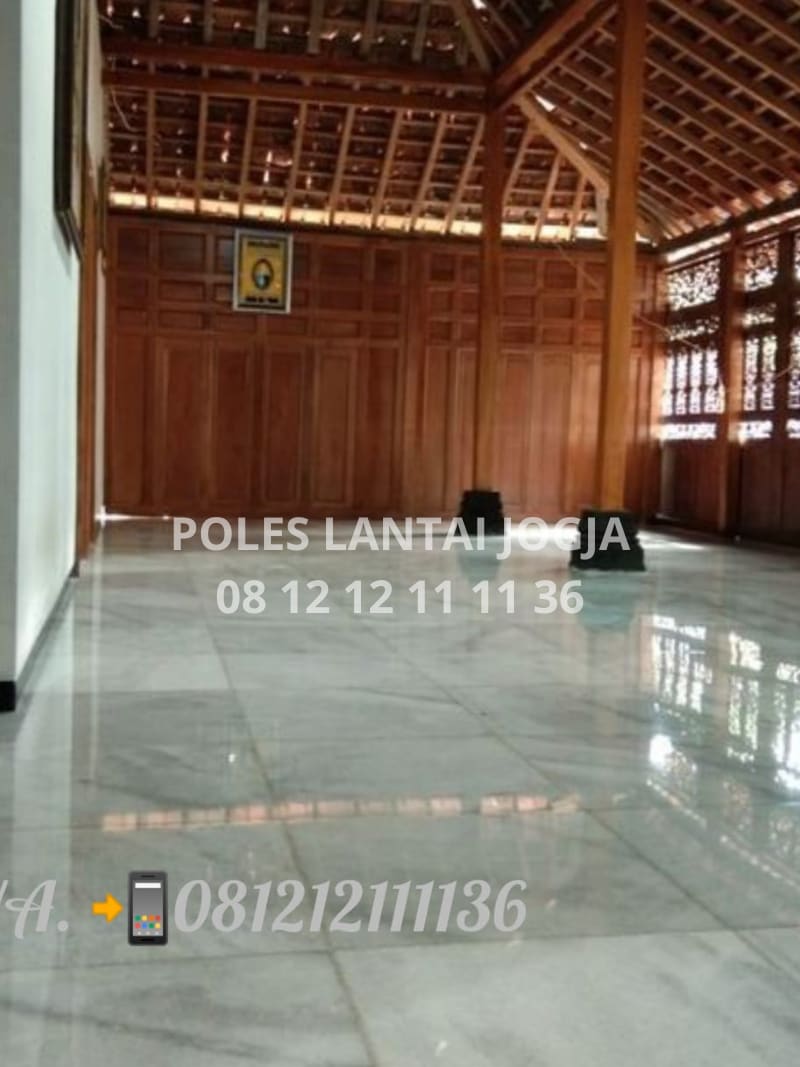 Hasil Poles Lantai Marmer Jogja 5