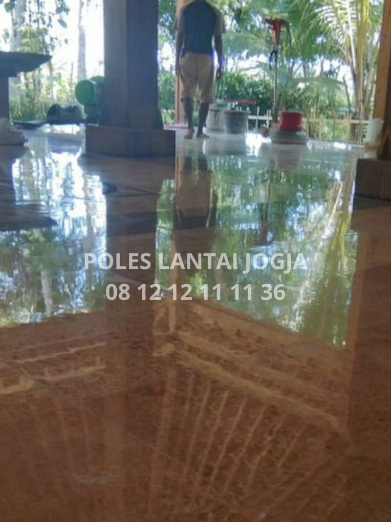 Hasil Poles Lantai Marmer Jogja 8