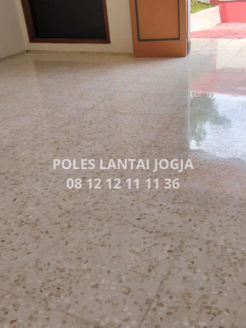 Hasil Poles Lantai Teraso Jogja