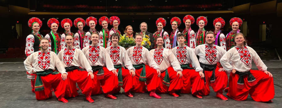 ZDC Ensemble performing Hopak