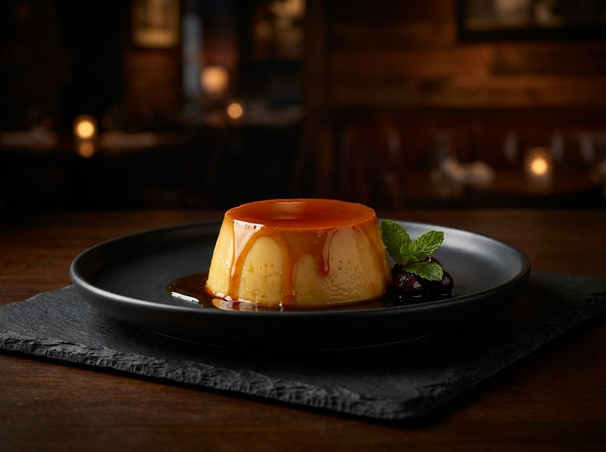 Flan de leche
