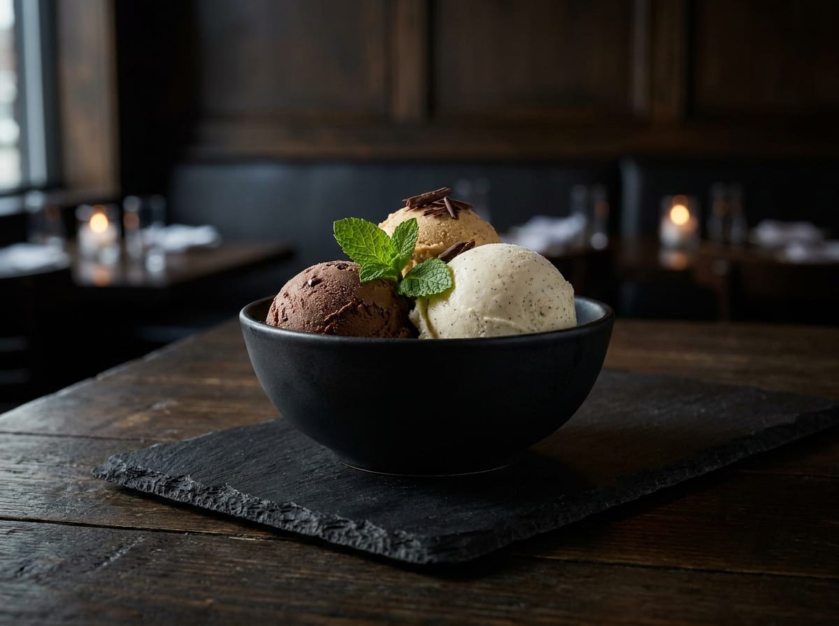 Helado de la casa