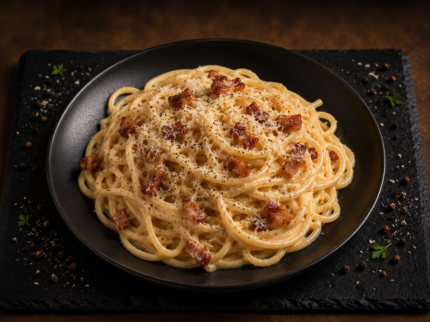 Spaghetti a la Carbonara