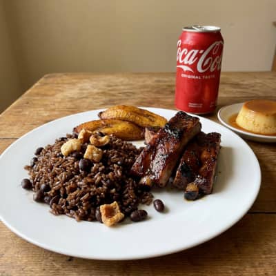 Completa de Costillas BBQ