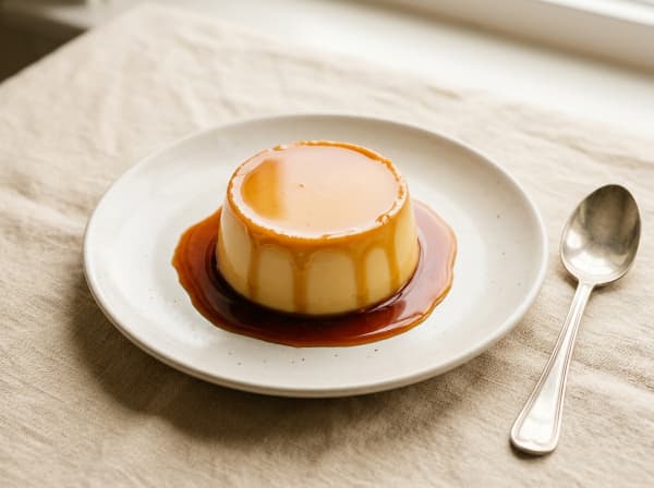 Flan de leche