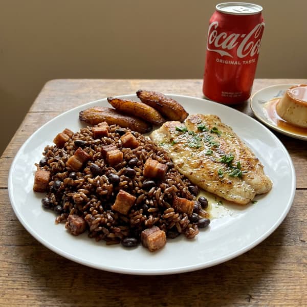 Completa de Filete de Pargo a la Plancha