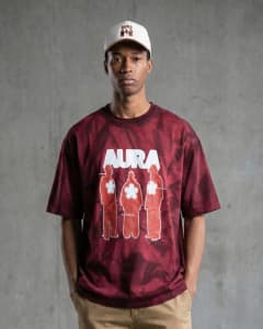 "AURA" Graphic Wash T-Shirt view 1