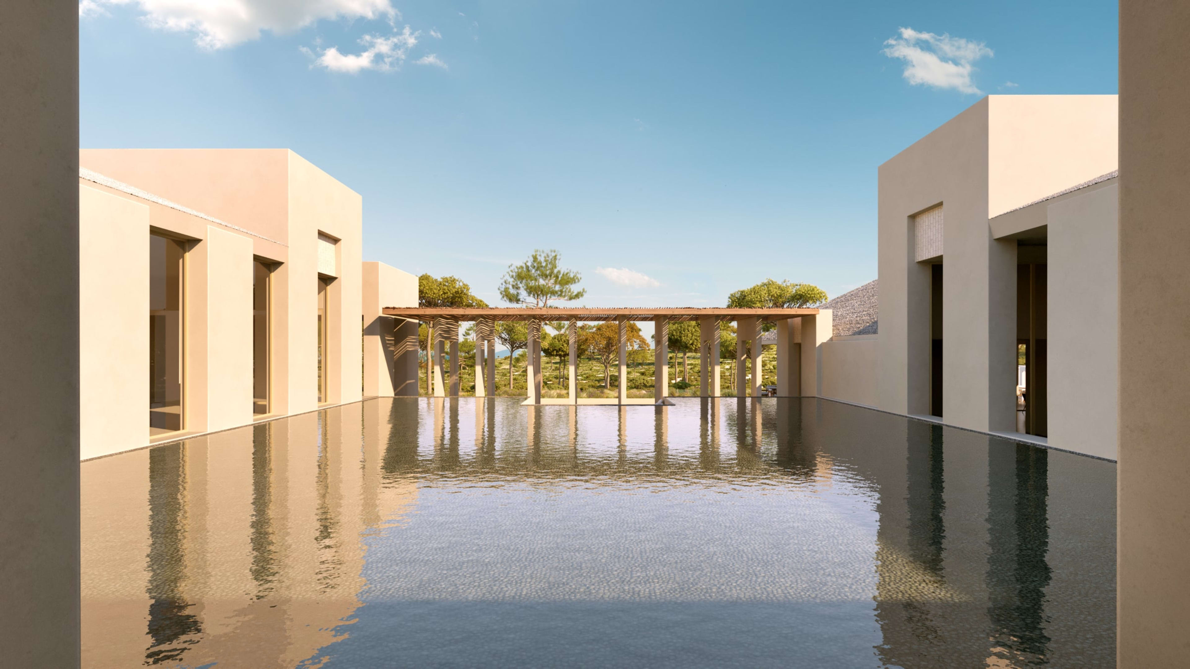 Spatia Club pool, Spatia Melides