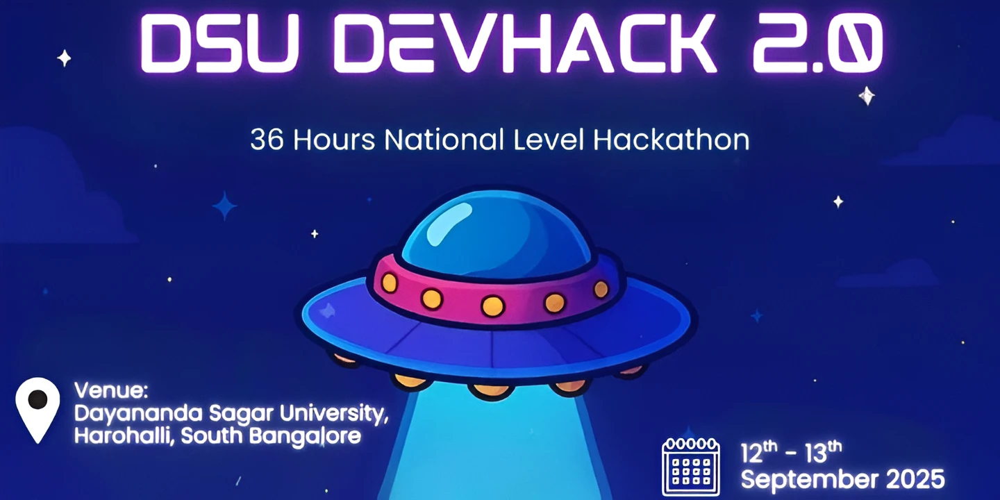 Dsu DevHack 2.0 poster
