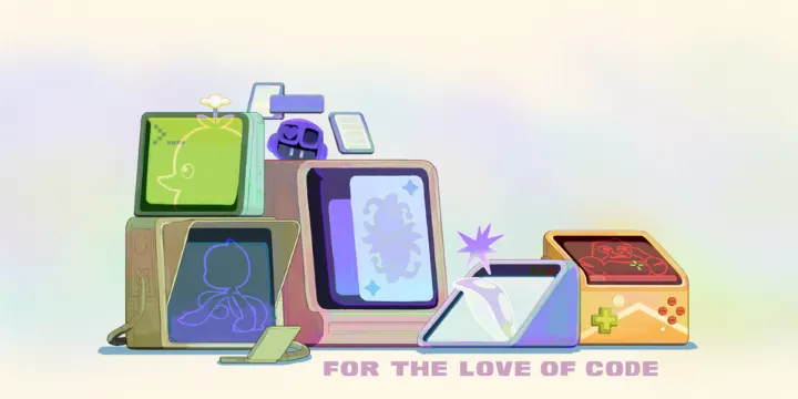 Github Hackathon: For the Love of Code 2025 poster