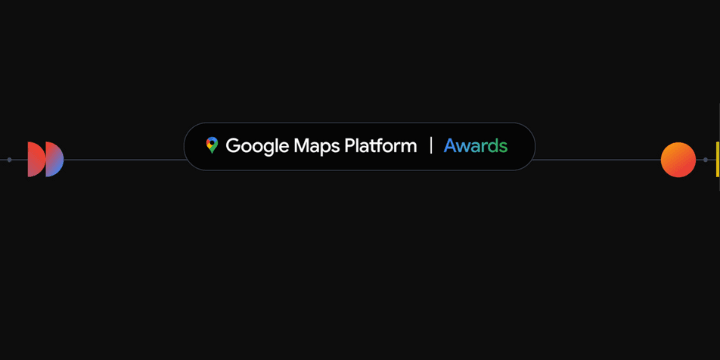 Google Maps Platform Awards 2025 poster