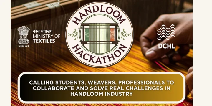 Handloom Hackathon 2025 poster