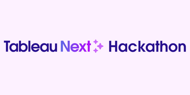 Tableau Next Virtual Hackathon 2025 poster