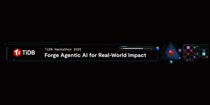 TiDB AgentX Hackathon 2025 poster