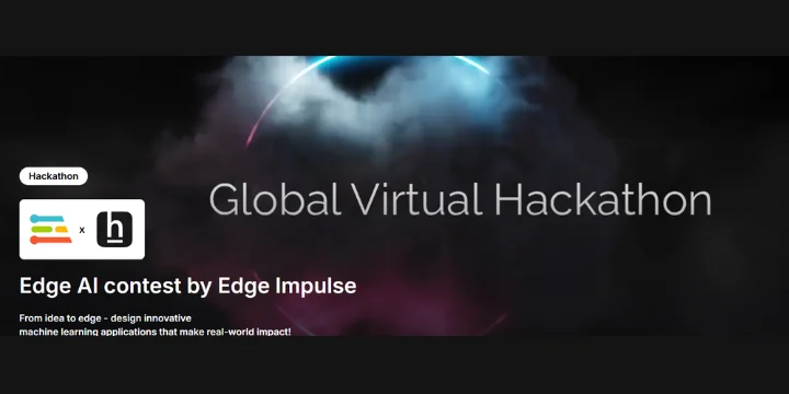 Edge Impulse Hackathon poster