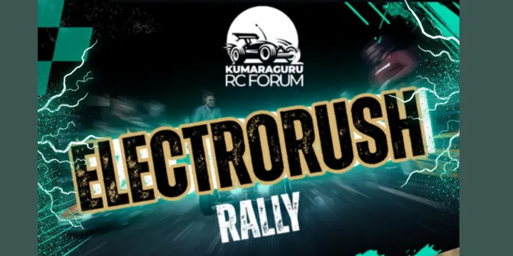 ELECTRORUSH RALLY 2025 poster