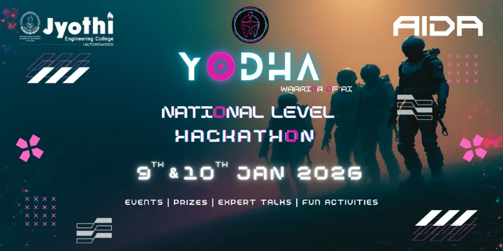 Yodha Hackathon poster