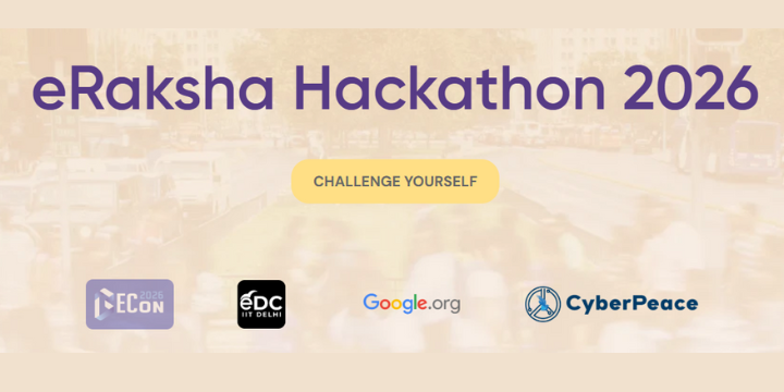 eRaksha Hackathon 2026 poster
