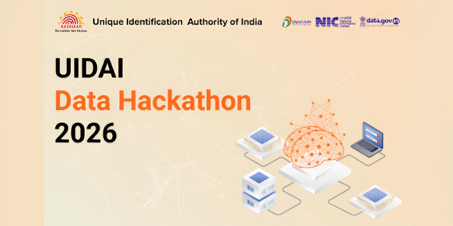 UIDAI Data Hackathon 2026 poster