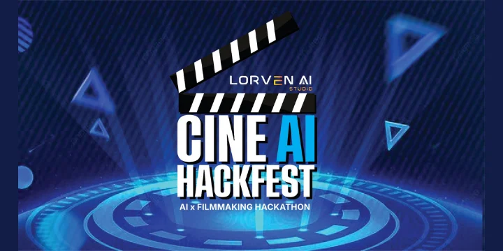 Cine AI Hackfest poster