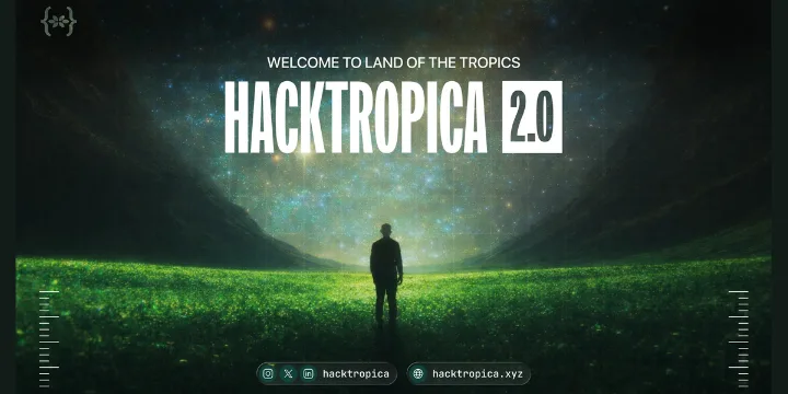 HackTropica 2K26 poster