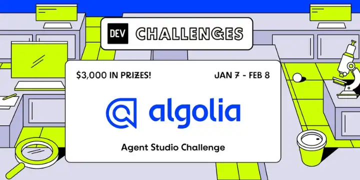 Algolia Agent Studio Challenge poster