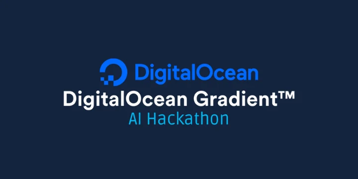 DigitalOcean Gradient™ AI Hackathon poster