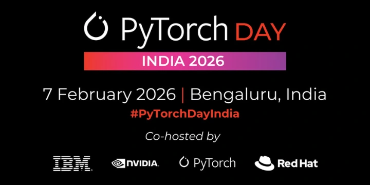 PyTorch Day India 2026 poster